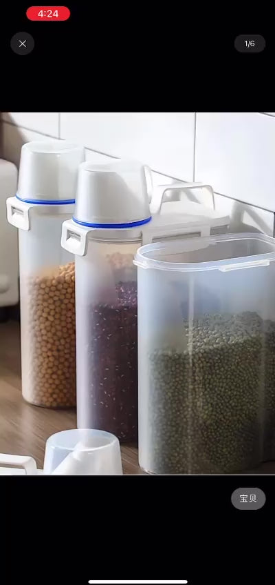 Multi-purpose Storage Container (2500ml) with measuring cup