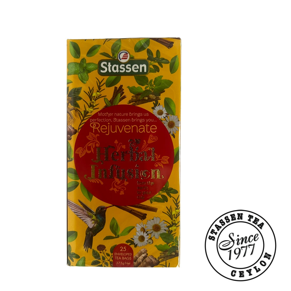 Stassen Rejuvenate Tea - 25 Tea Bags x 1.5GM ^Wellness Tea ^Improved Energy ^Natural Herb