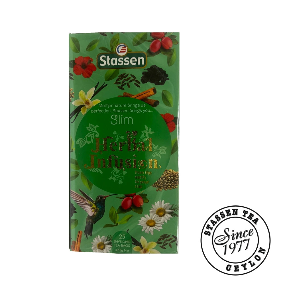 Stassen Slim Tea - 25 Tea Bags x 1.5GM ^Wellness Tea ^Improved Fat Metabolism ^Natural Herb