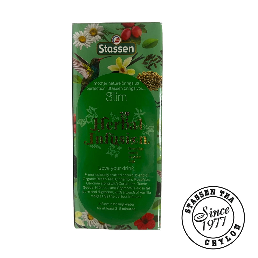 Stassen Slim Tea - 25 Tea Bags x 1.5GM ^Wellness Tea ^Improved Fat Metabolism ^Natural Herb