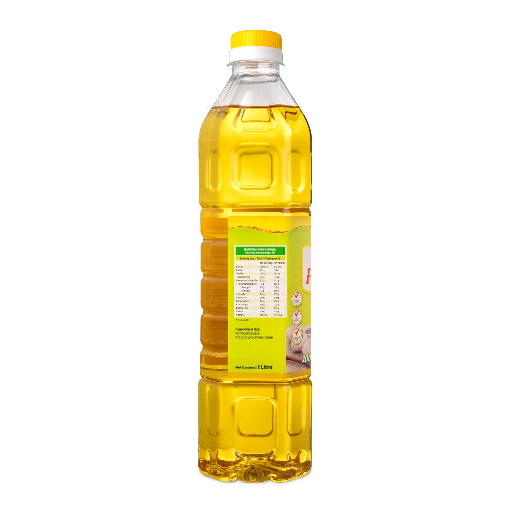 [Bundle of 12] Golden Pineapple Premium 100% Vegetable Cooking Oil 1L x 12 Bottle ^Halal