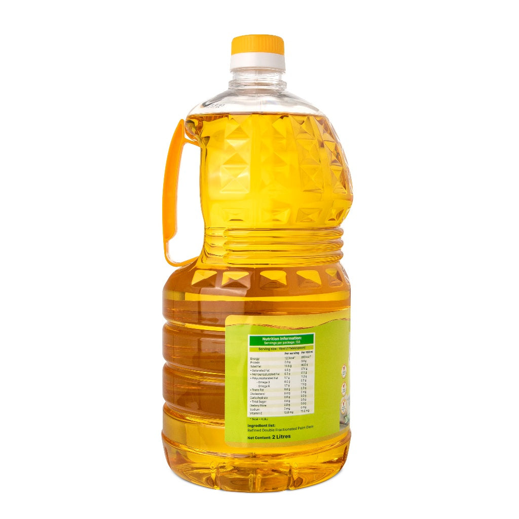 [Bundle of 6] Golden Pineapple Premium 100% Vegetable Cooking Oil 2L x 6 ^Cholesterol Free ^Halal
