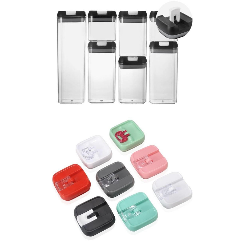Air-Tight Food Storage Air-Tight Containers (7 Piece Set) BPA Free / Stackable / Leak Proof