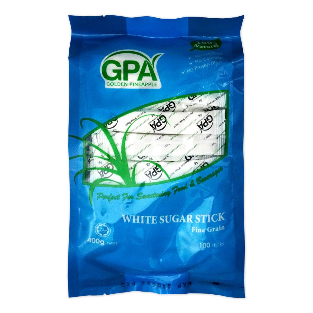 GPA White Sugar Sticks 400g ( 4g x 100s )