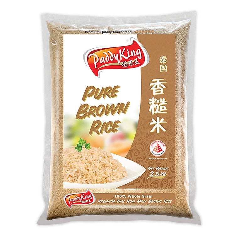 PaddyKing Pure Brown Jasmine Rice 2.5kg