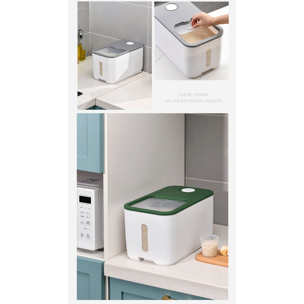 Rice Storage Container with sliding cover (5kg/10kg size)
