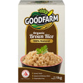 GoodFarm Organic Brown Rice 1kg (Vacuum Packed) ^Healthier Choice Logo
