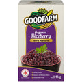 GoodFarm Organic Riceberry Rice 1kg (Vacuum Packed) ^Healthier Choice Logo ^Black Rice