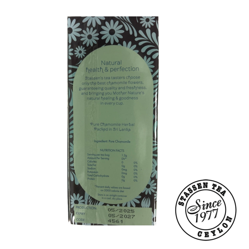 [Bundle of 2] Stassen Premium Wellness Tea x 2 Box (25 sachet/box)-3 flavor *Chamomile, Slim, Detox*