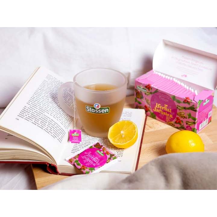 [Bundle of 2] Stassen Premium Wellness Tea x 2 Box (25 sachet/box)-3 flavor *Chamomile, Slim, Detox*